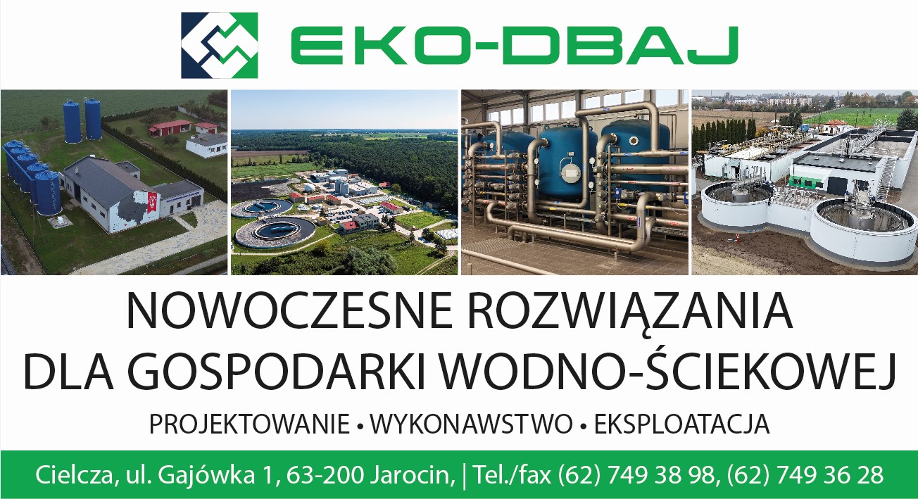 Eko-Dbaj - usługi dla gospodarki wodnokanalizacyjnej JAROCIN usługi dla gospodarki wodnokanalizacyjnej JAROCIN